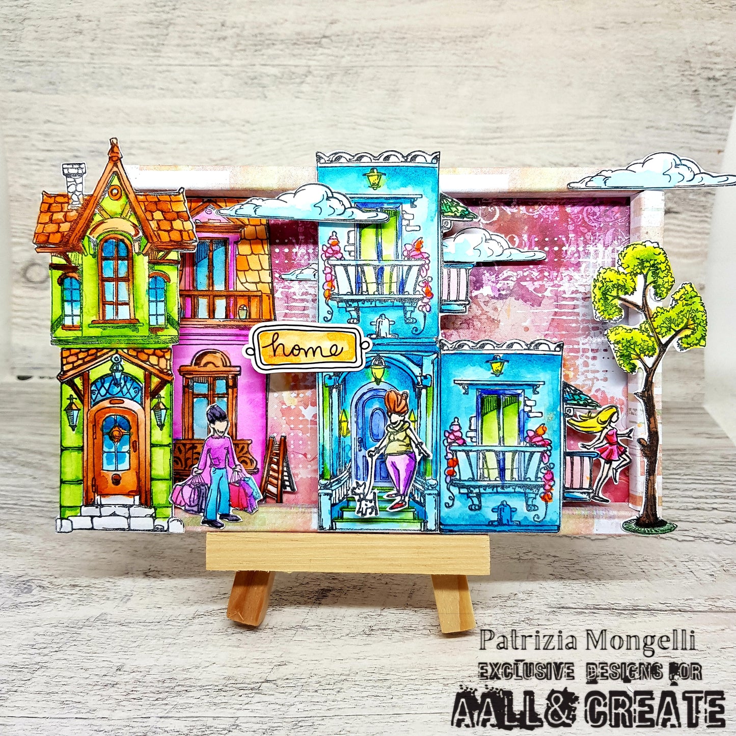 #1235 - A6 Stamp Set - La Maison De Abs