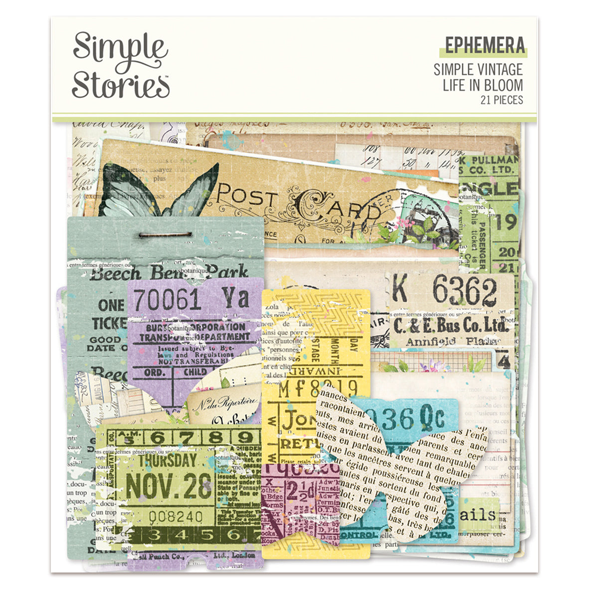 Simple Stories Simple Vintage Life in Bloom Ephemera