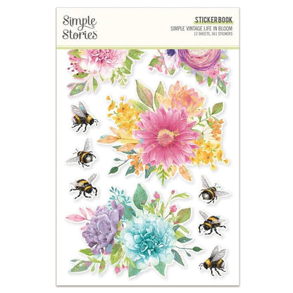 Simple Stories Simple Vintage Life in Bloom Sticker Book