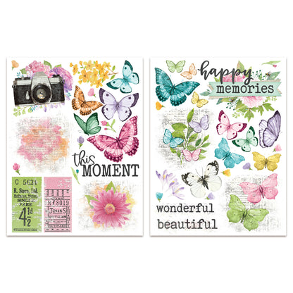 Simple Stories Simple Vintage Life in Bloom Rub-Ons