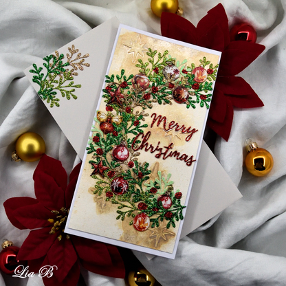 #72 - A6 Ephemera Die-Cuts - Merry Monarchs