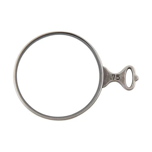 Idea-ology Tim Holtz Metal Adornments 2/Pkg-Optical Lens