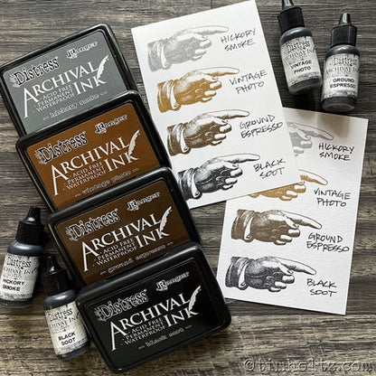 Ranger Tim Holtz Distress® Archival Ink™ 4-pack