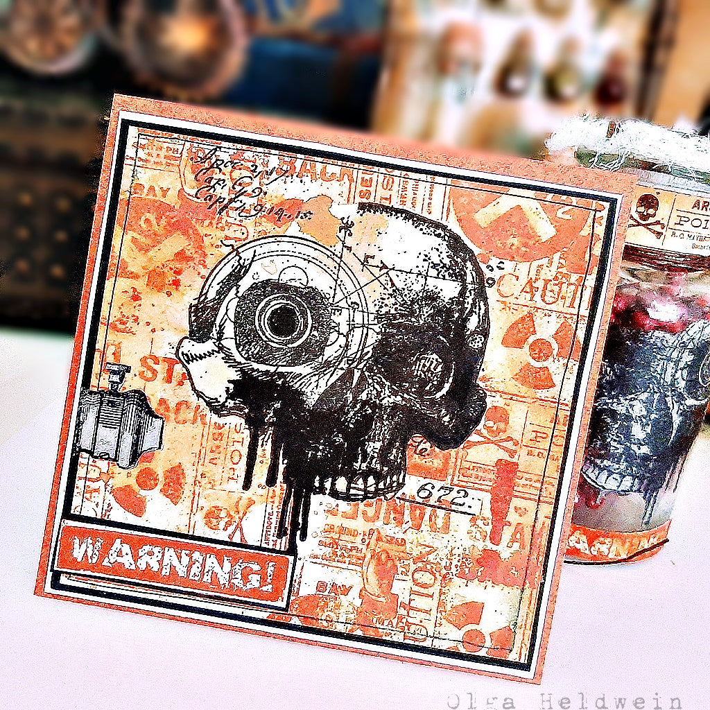 #387 - Clear Stamp Set - Steampunk Alchemist