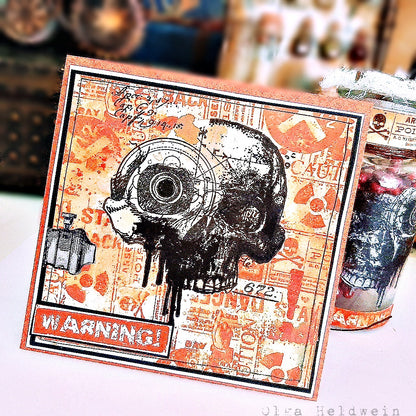 #387 - Clear Stamp Set - Steampunk Alchemist