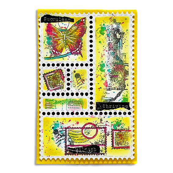 #1241 - A6 Stamp Set - Epistolary Elegance