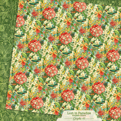 Graphic45 Lost in Paradise - Updated Keepsake Kit with Metal Die-Set Preorder*