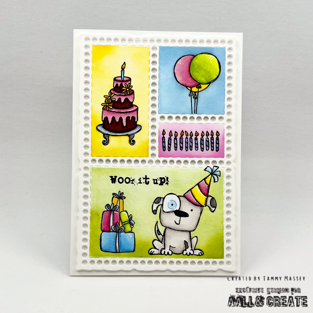 TP-965 - A7 Stamp Set - Happiness Floats