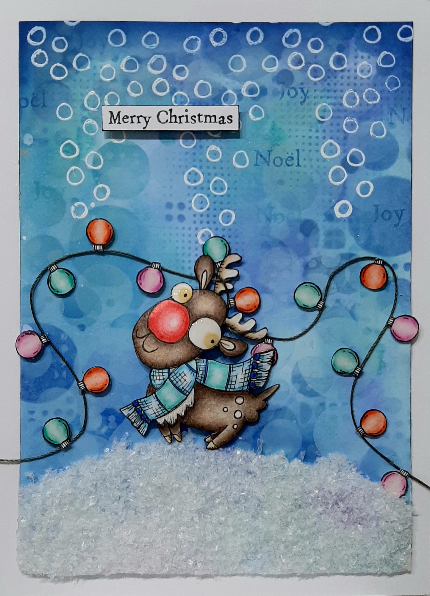 TP-611 - A7 Clear Stamp Set - Reindeer