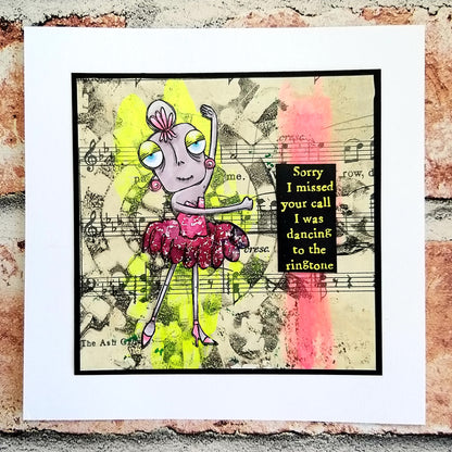 #115 - 6"x6" Stencil - Spiral Checked