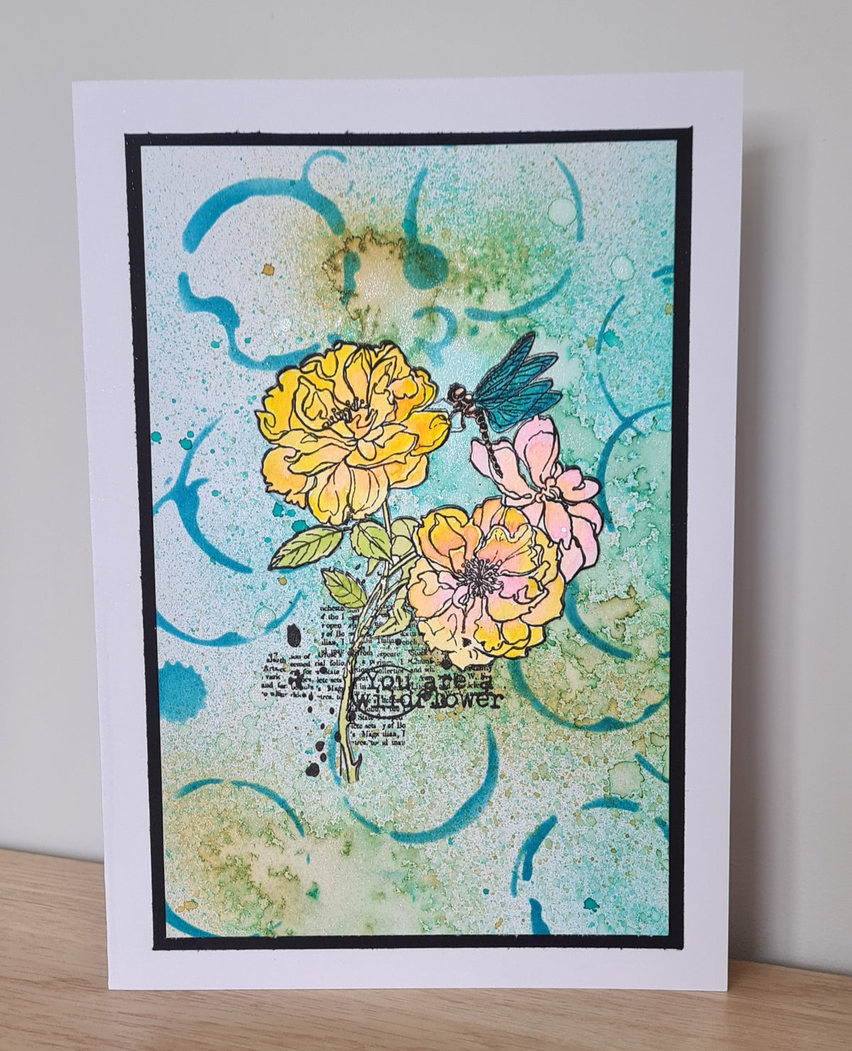 TP-745 - Visiting The Flowers - A5 Clear Stamp Set