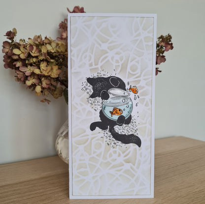 TP-793 - A5 Clear Stamp Set - Bad Cats Club