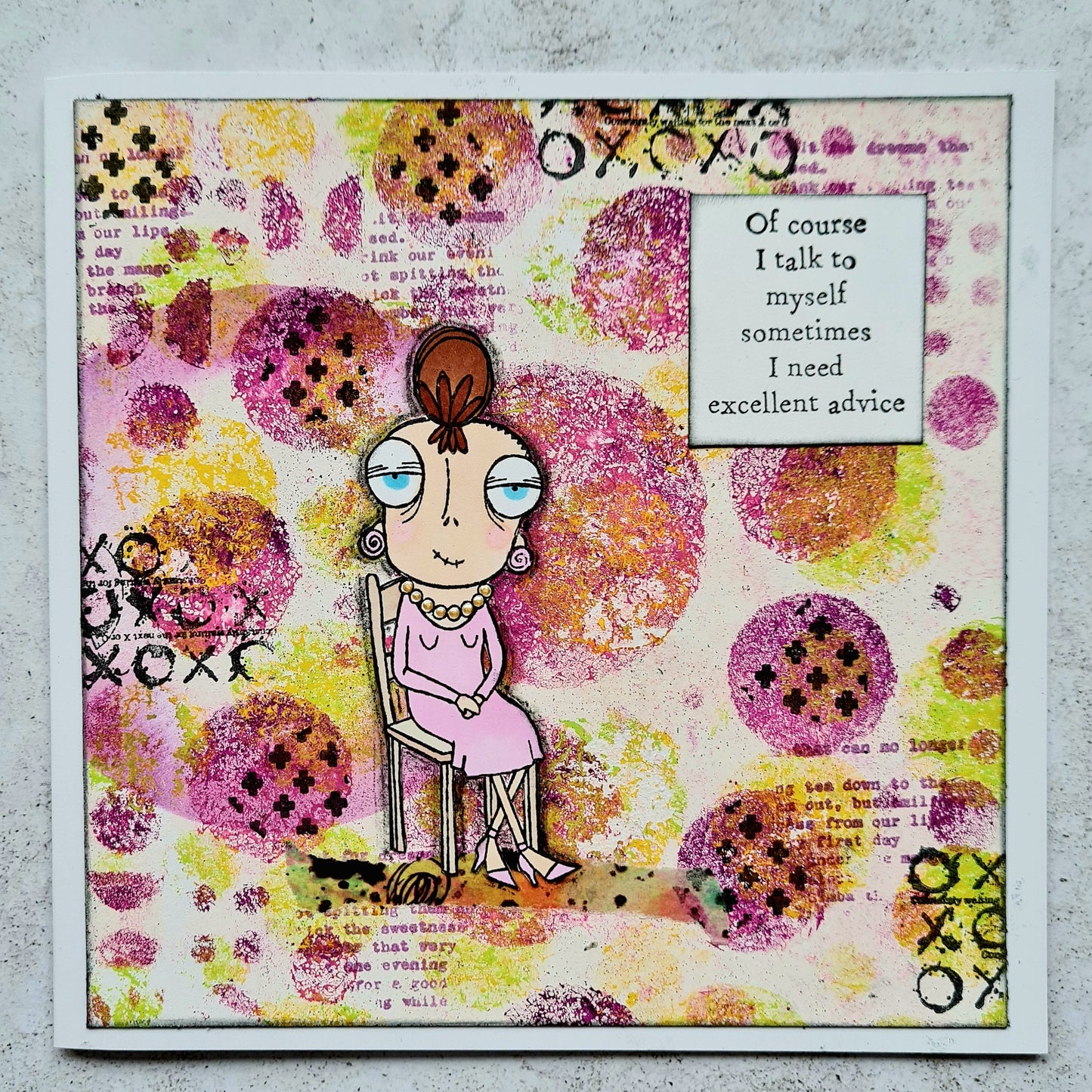 TP-780 - A7 Clear Stamp Set - Deep Thoughts Dee