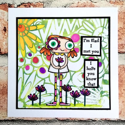 TP-813 - A7 Clear Stamp Set - Smile
