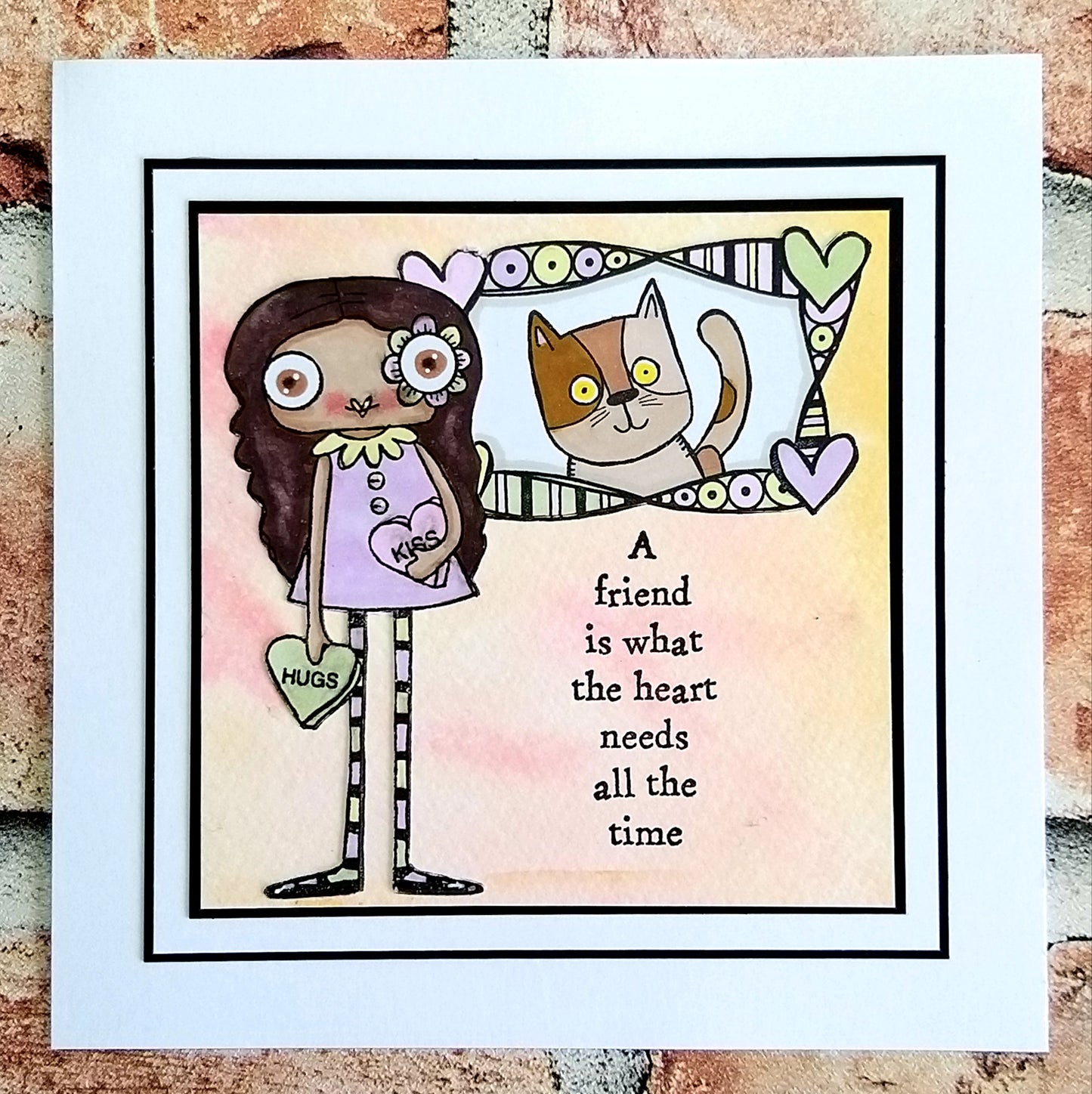 #824 - A6 Clear Stamp Set - Doodle Frames