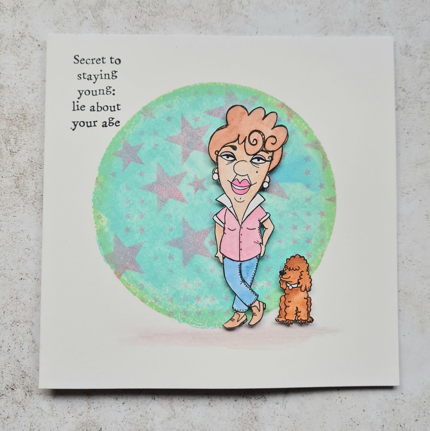 PC-126 - 6"x6" Stencil - Lotza Starz
