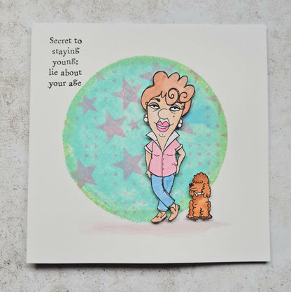 PC-126 - 6"x6" Stencil - Lotza Starz