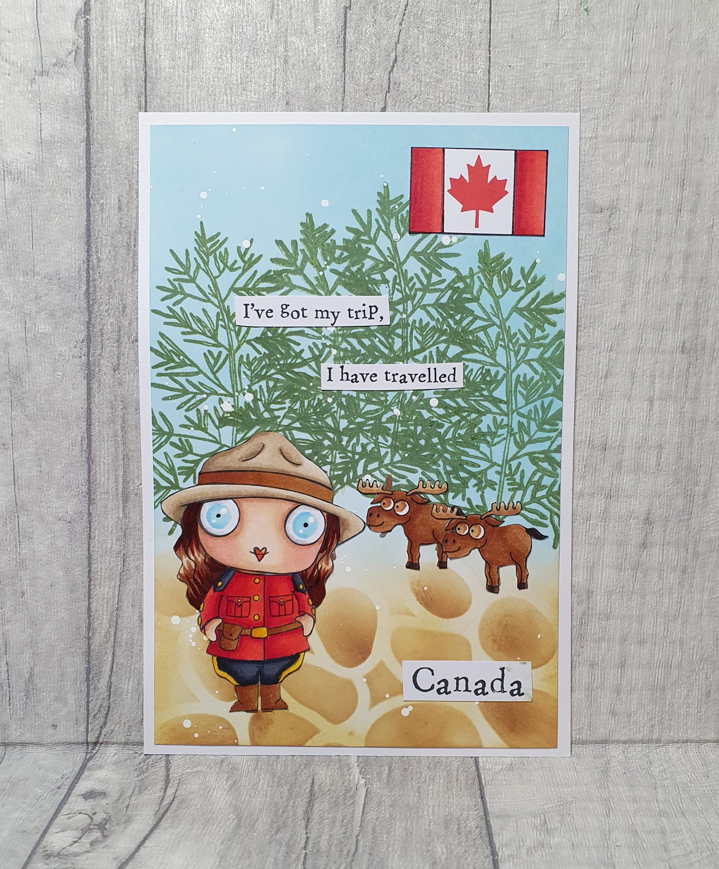 TP-871 - A7 Clear Stamp Set - Canada