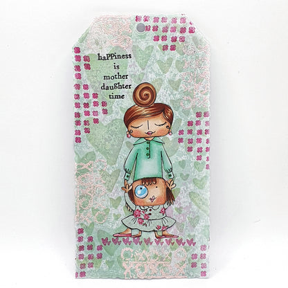 #934 - A7 Stamp Set - Mother Daughter