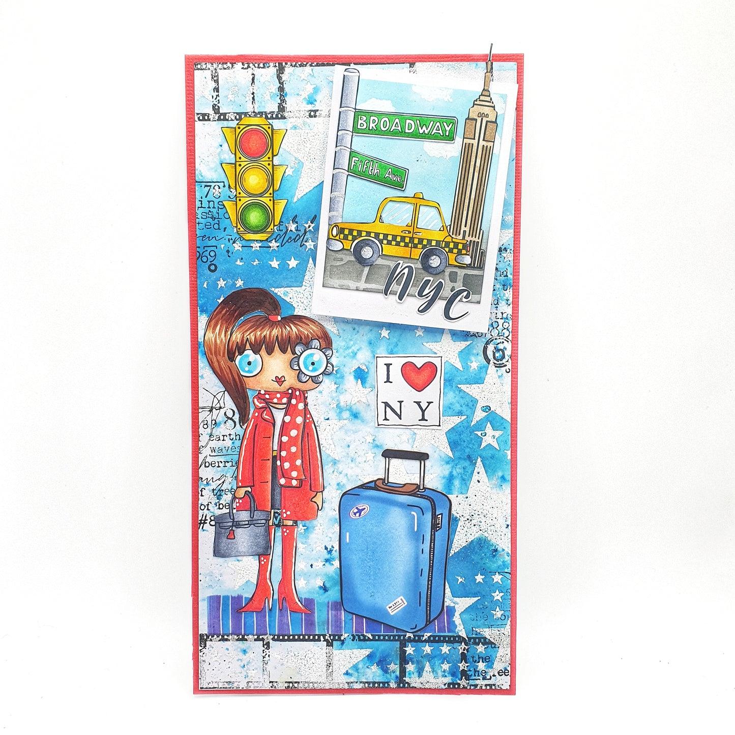 #1012 - A6 Stamp Set - NYC