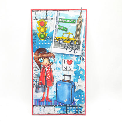 #1012 - A6 Stamp Set - NYC