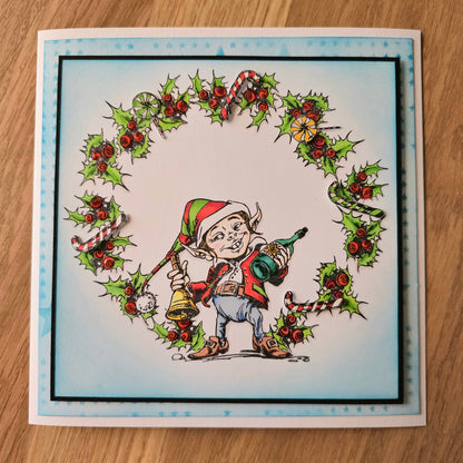 #121 - A4 Stencil - Smitten With Stars