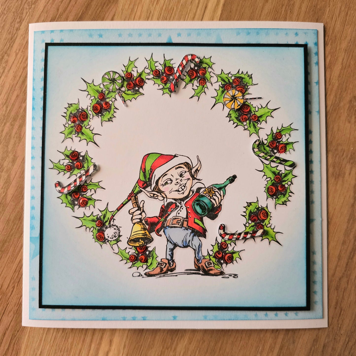 TP-999 - A5 Stamp Set - Candy Town Elves