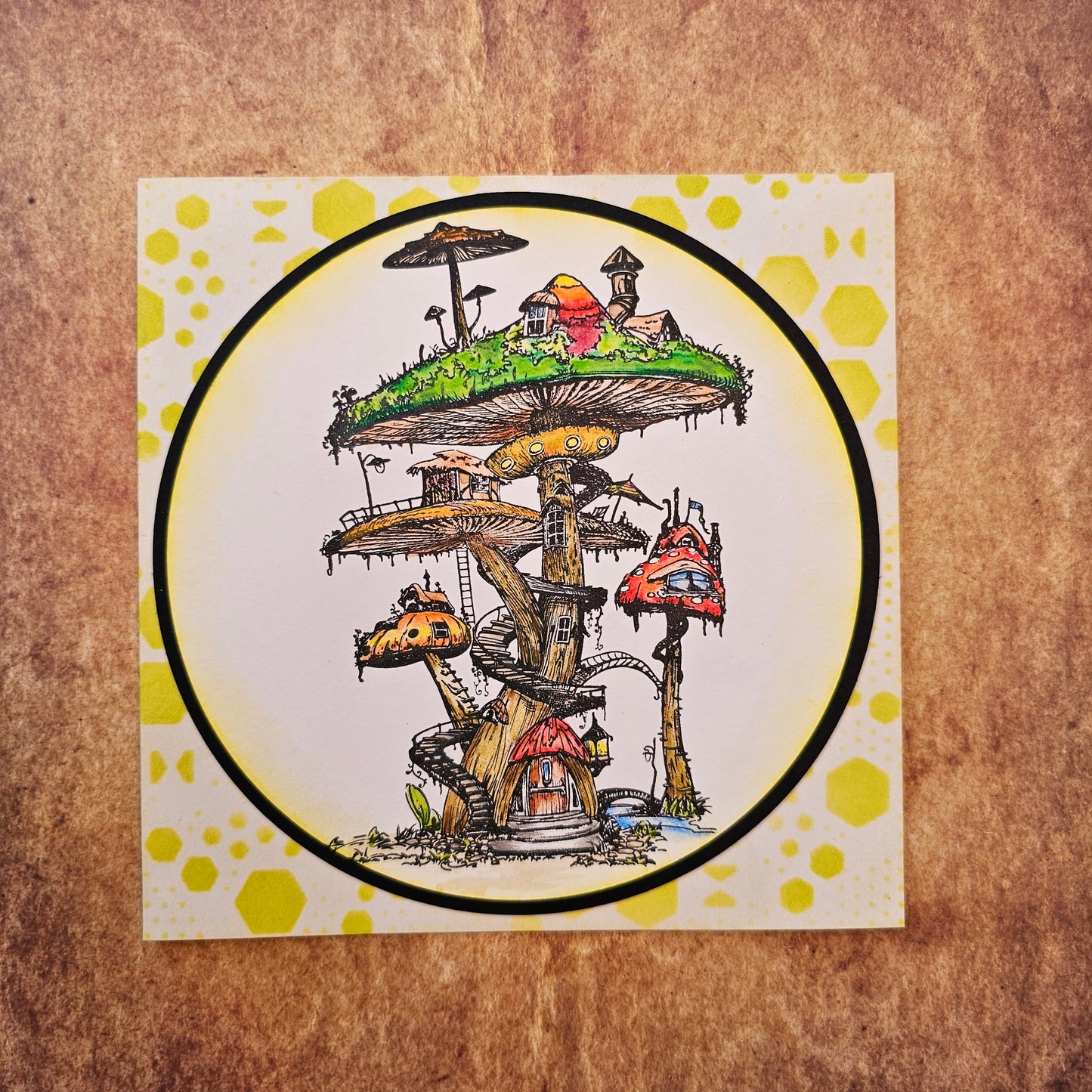 TP-1096 - A6 Stamp Set - Hymenium Havens