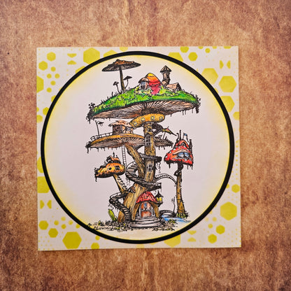 TP-1096 - A6 Stamp Set - Hymenium Havens