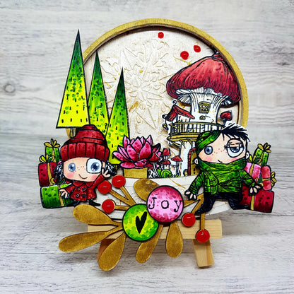 TP-1092 - A7 Stamp Set - Shroom Sanctuary