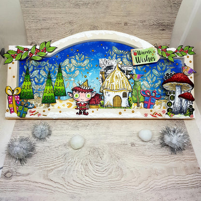 TP-741 - A7 Clear Stamp Set - Lil Elf