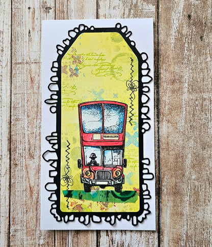 #1000 - A6 Stamp Set - All Aboard