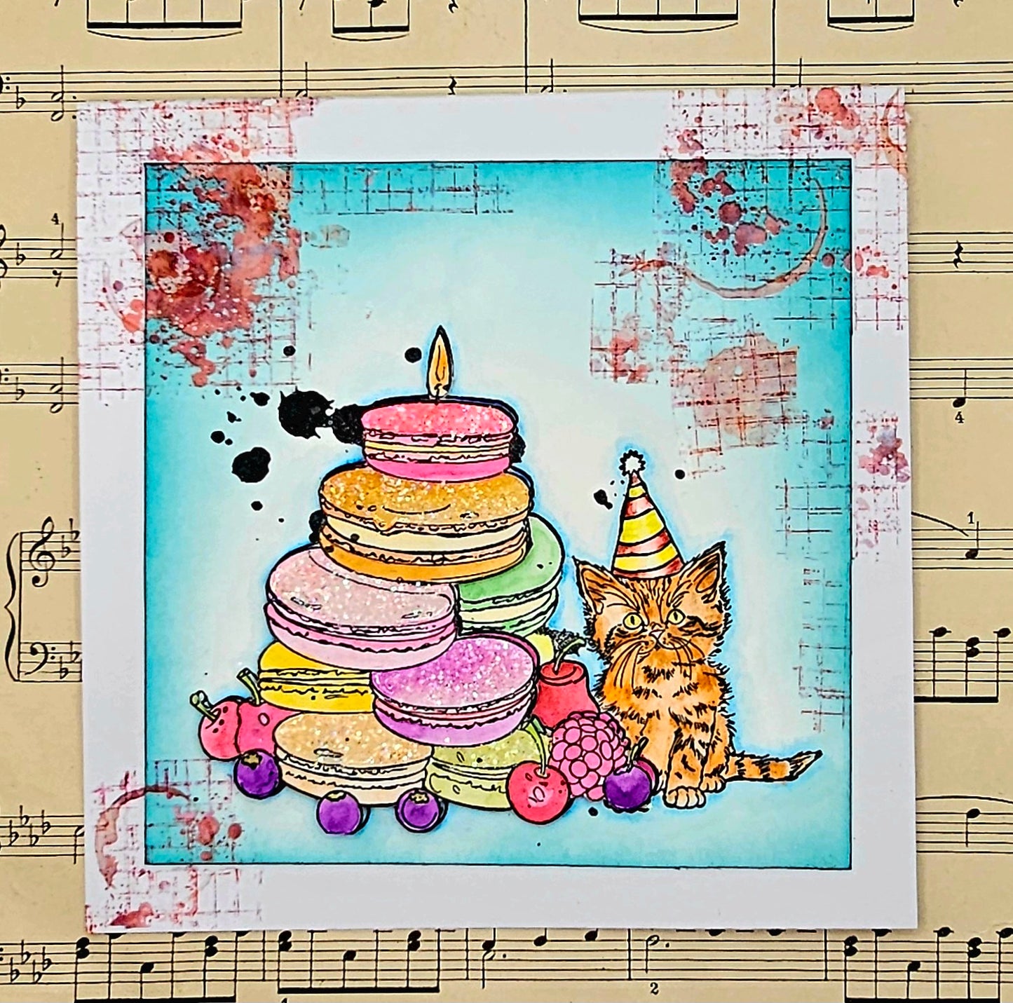 TP-1138 - A6 Stamp Set - Macaron Mountain