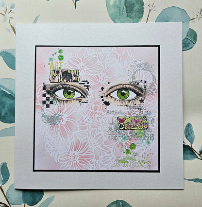 #1154 - A8 Stamp Set - Eyeful