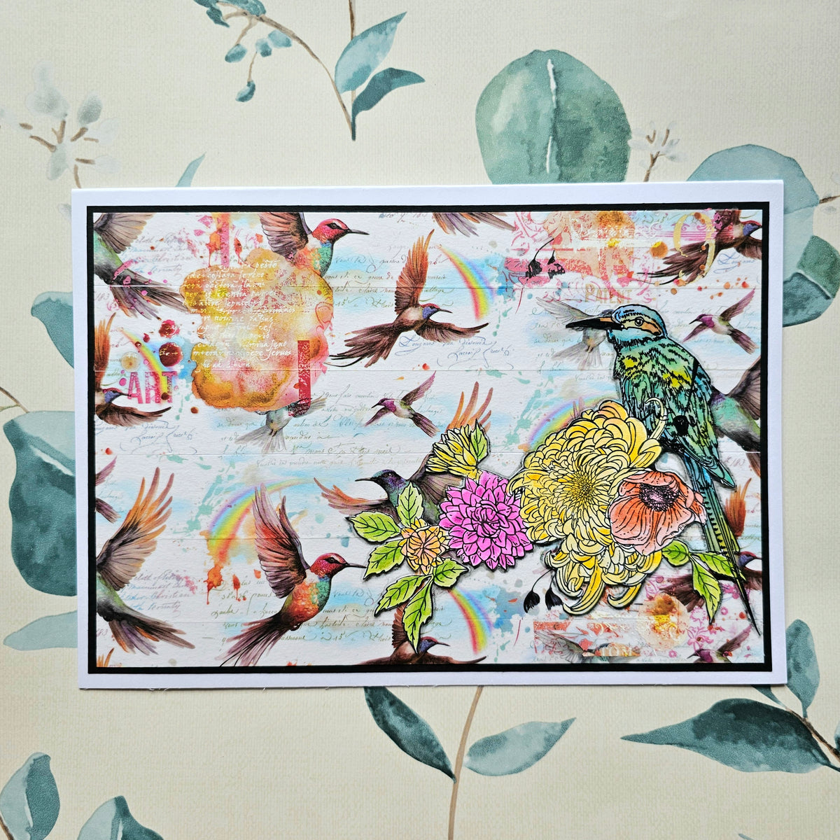 TP-744 - A5 Clear Stamp Set - Be A Little Flashy