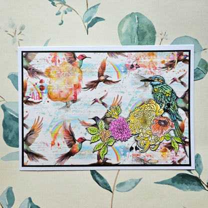 TP-744 - A5 Clear Stamp Set - Be A Little Flashy