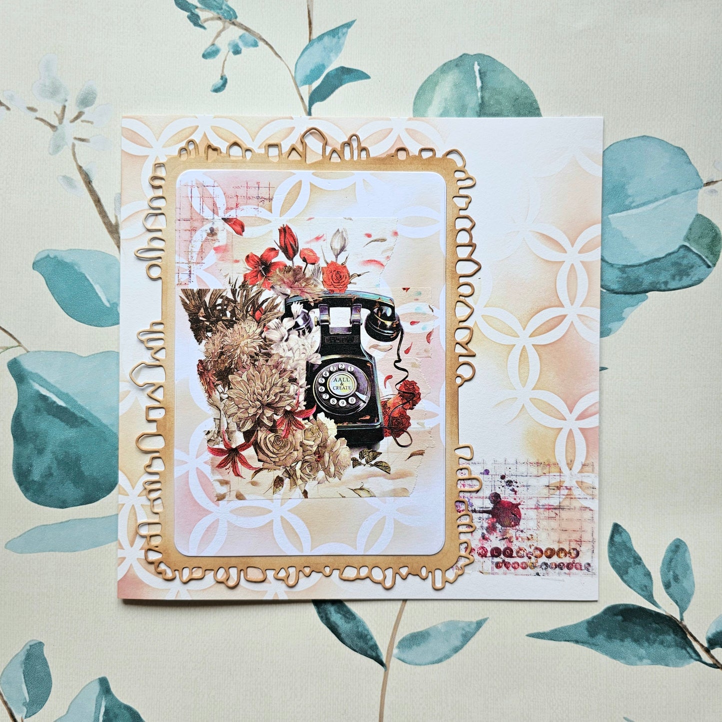 #105 - Washi Tape - Bouquet Calling