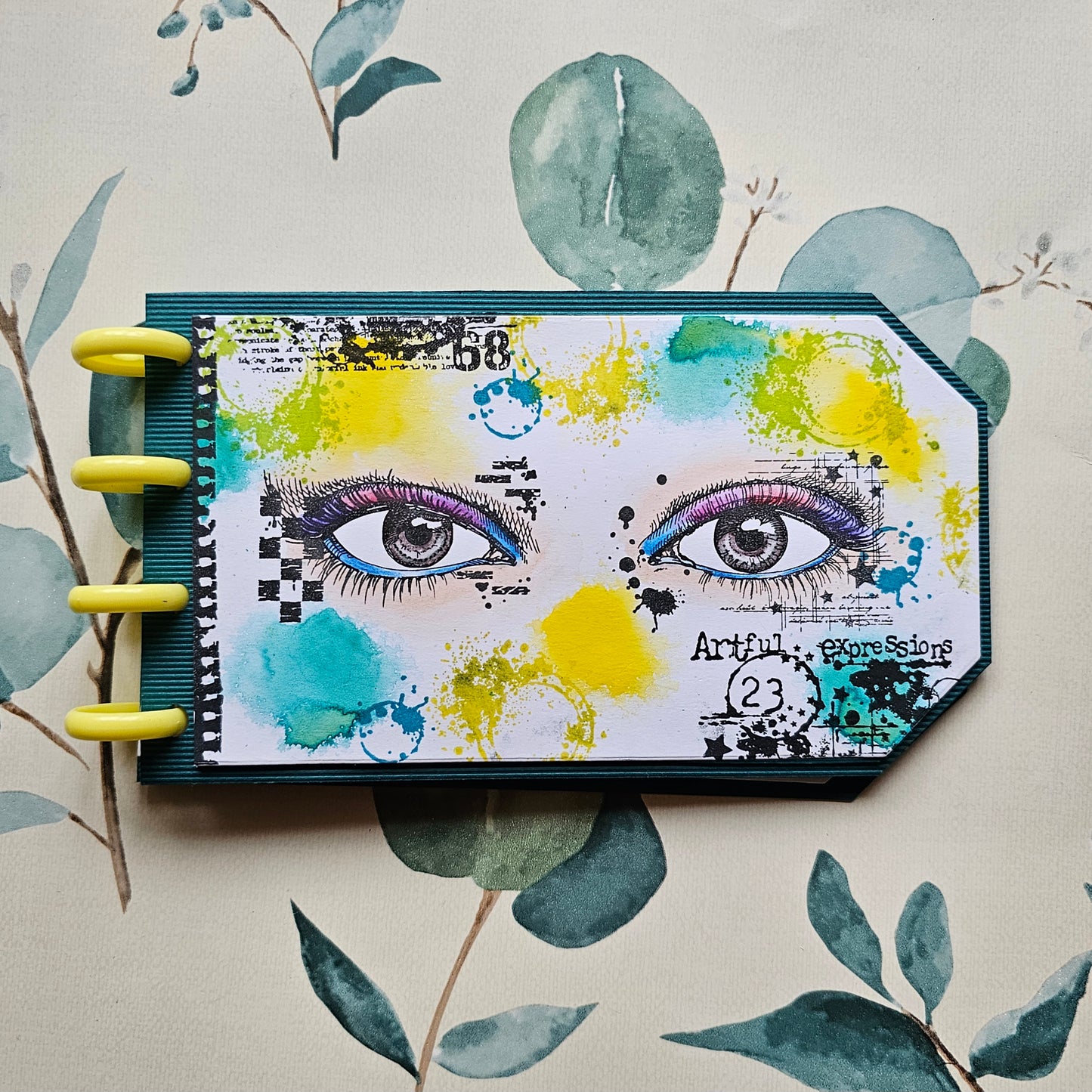 #1154 - A8 Stamp Set - Eyeful