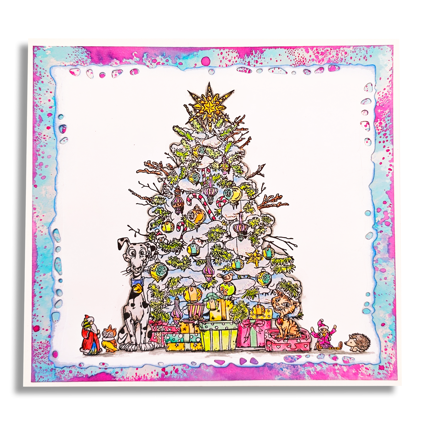 Christmas Stamps bundle 3xA6 & 2xA7 stamp sets