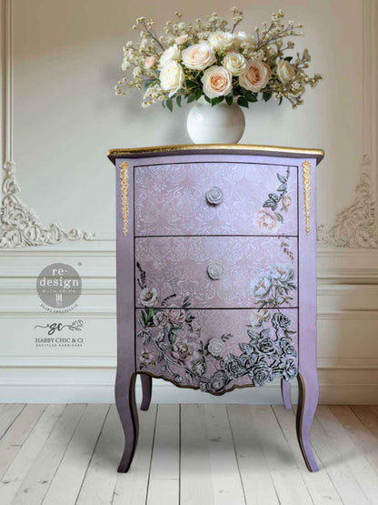 Re-Design with Prima Blossom Breeze 6x12 Inch Small Transfers (3pcs)