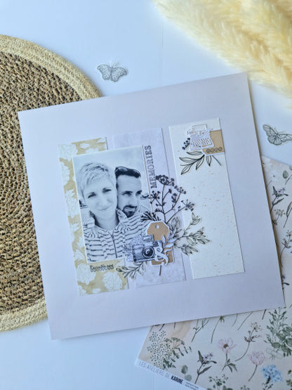 Les Ateliers De Karine Vintage Journal - Die Set - Graminées (Grasses)