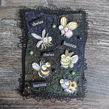 #TP-1301 - A7 Stamp Set - Creepy Crawlies