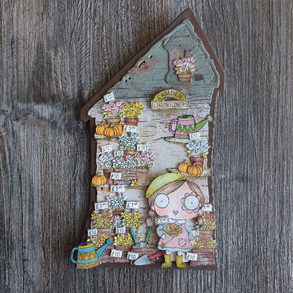 #DI-99 - Die-Cutting Die Set - Topsy-Turvy Home