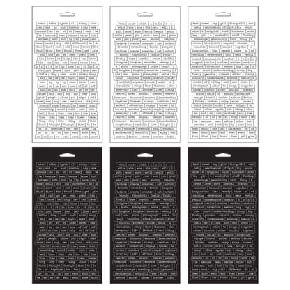 Idea-ology Tim Holtz Chitchat Sticker Tablet - Verbiages