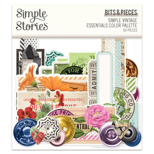 Simple Stories Simple Vintage Essentials Color Palette Bits & Pieces
