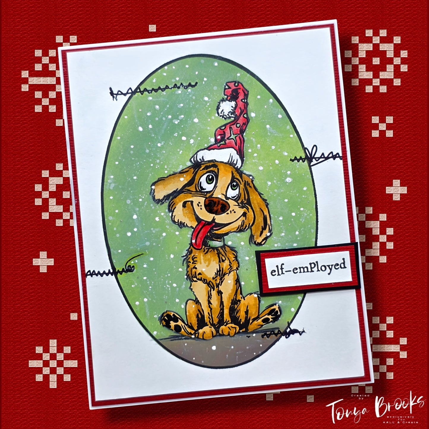 #TP-1320 - A6 Stamp Set - Snuggle Spark