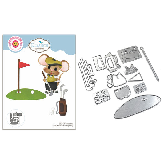Elizabeth Craft Designs Good Times Die Golf Accessories