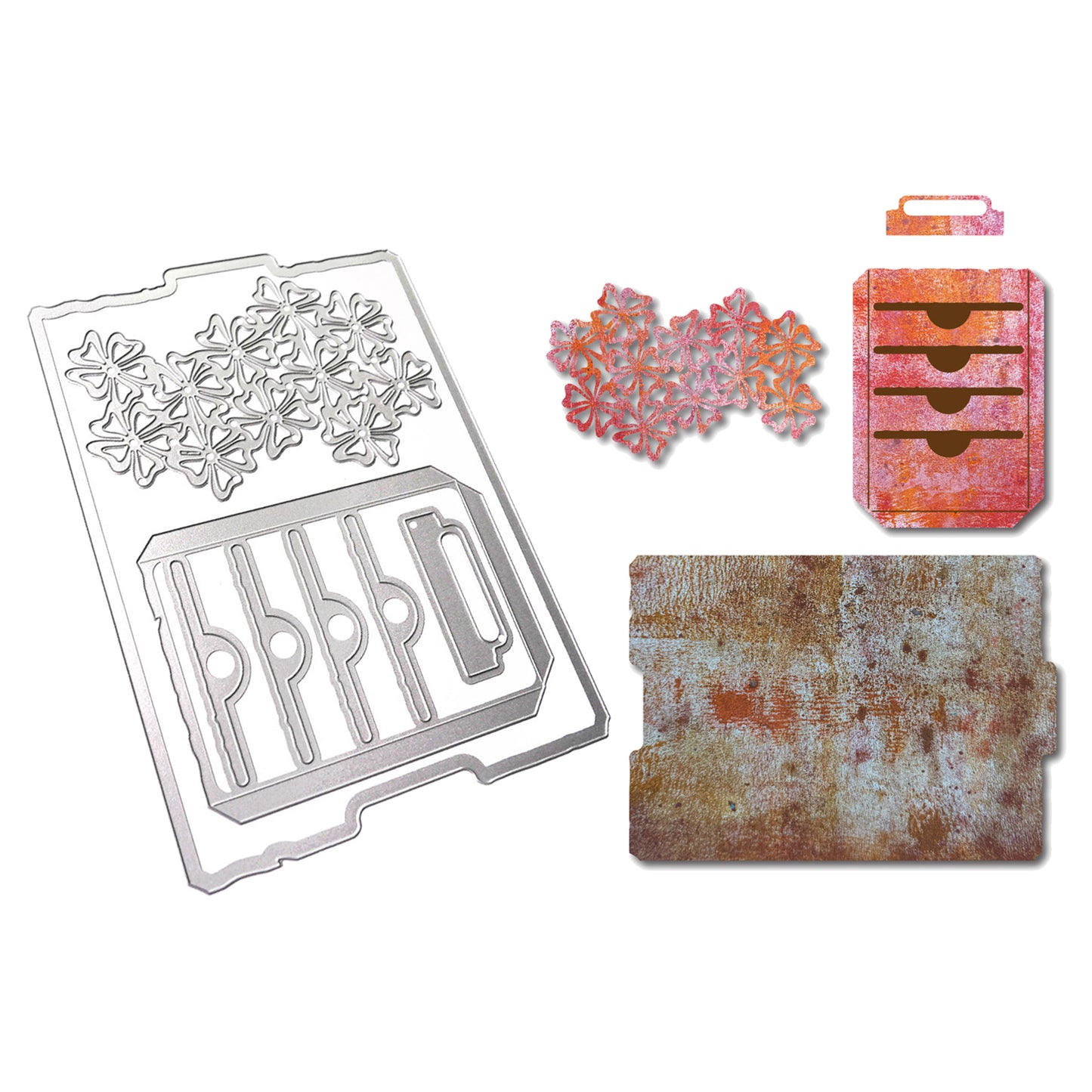 Elizabeth Craft Designs In the Garden Die Bundle