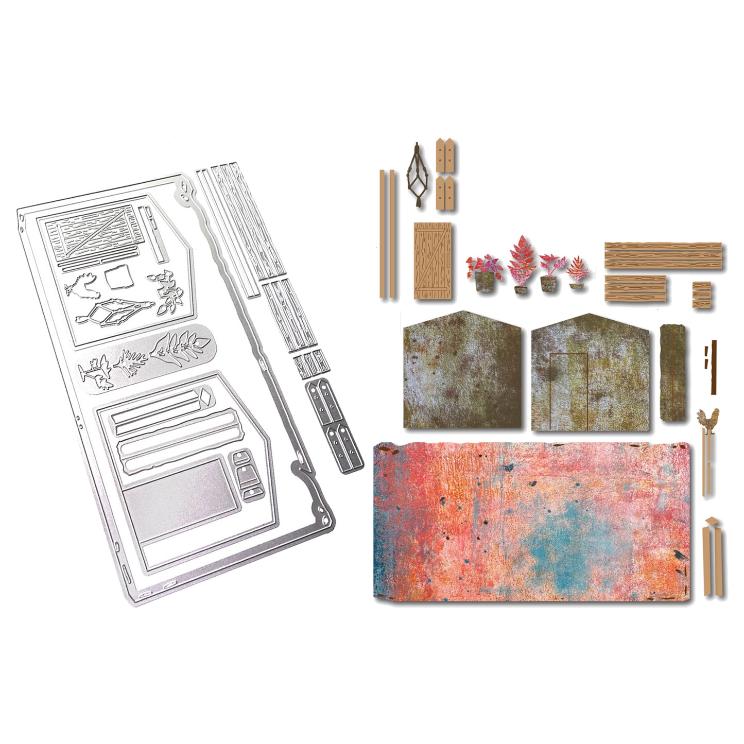 Elizabeth Craft Designs In the Garden Die Bundle