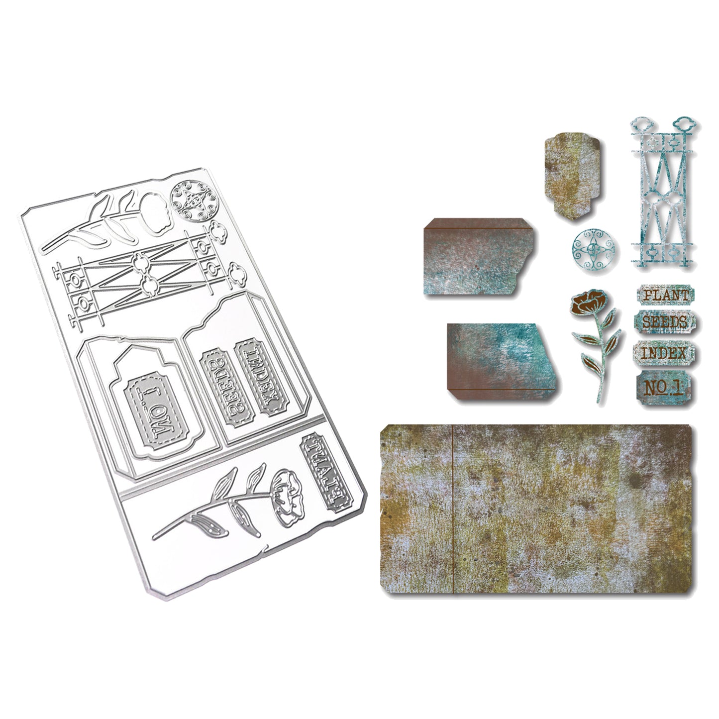 Elizabeth Craft Designs In the Garden Die Bundle